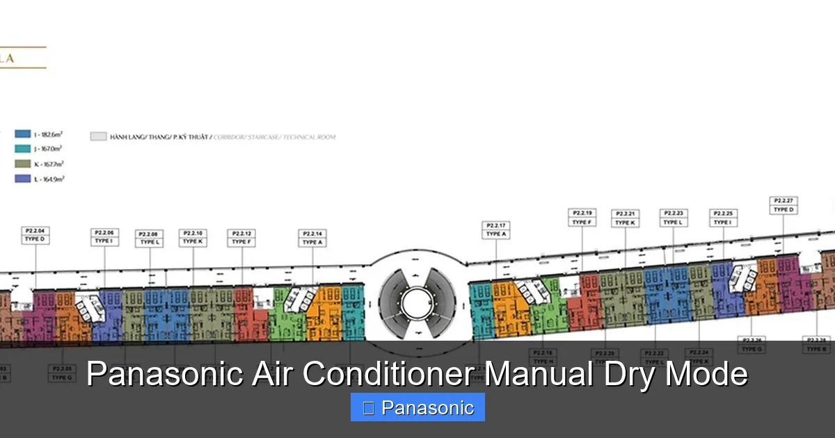 Panasonic Air Conditioner Manual Dry Mode