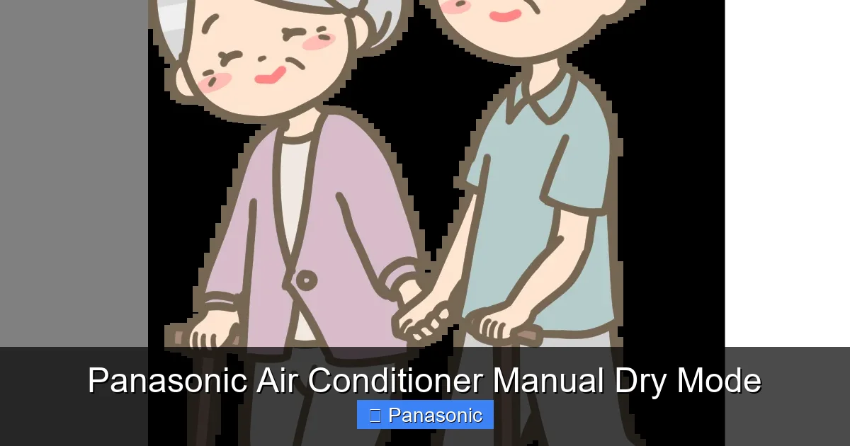 Panasonic Air Conditioner Manual Dry Mode