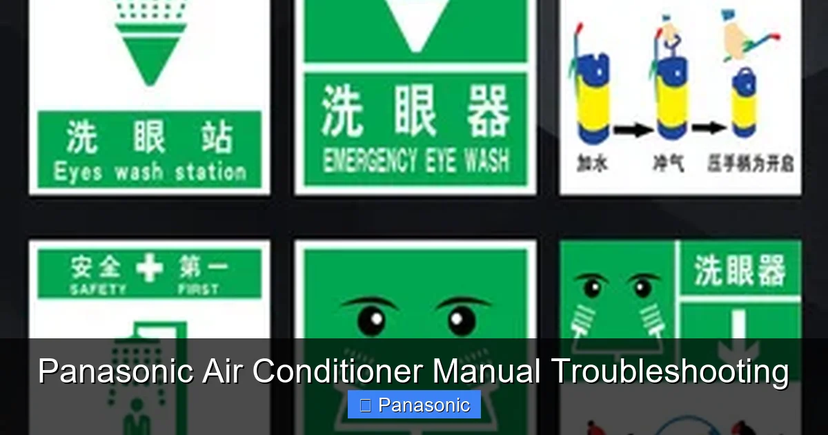Panasonic Air Conditioner Manual Troubleshooting