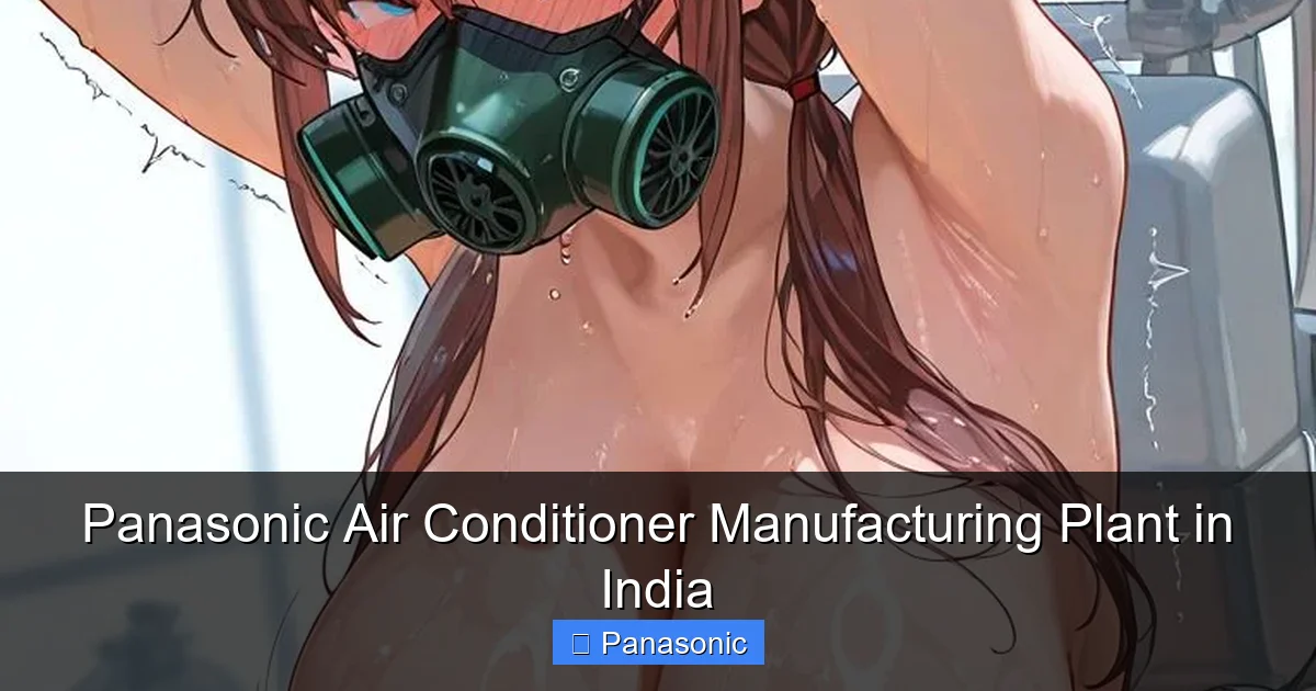 Panasonic Air Conditioner Manufacturing Plant in India