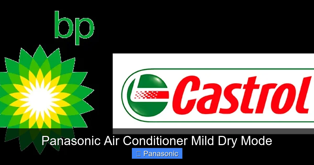 Panasonic Air Conditioner Mild Dry Mode