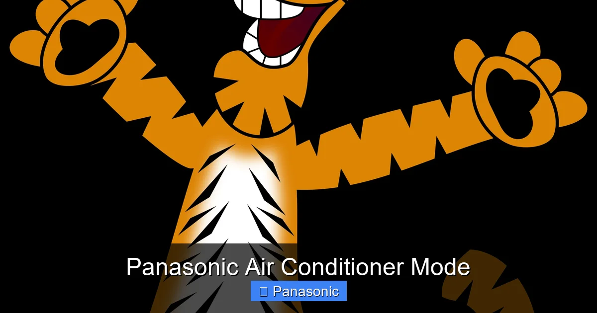 Panasonic Air Conditioner Mode