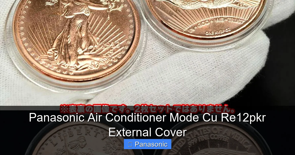 Panasonic Air Conditioner Mode Cu Re12pkr External Cover