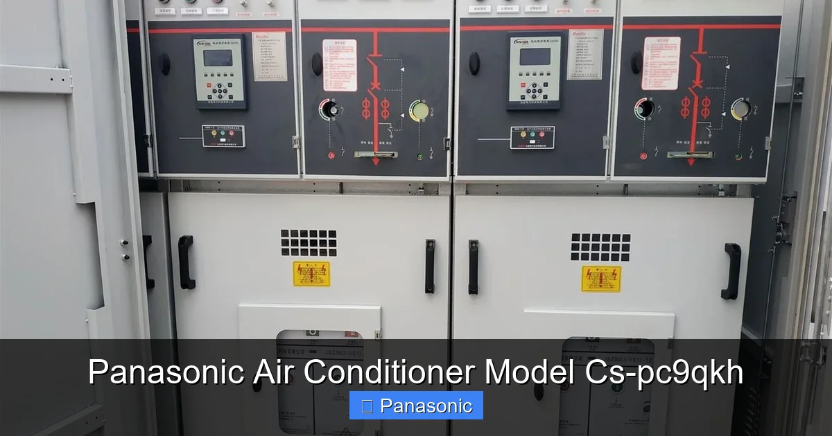 Panasonic Air Conditioner Model Cs-pc9qkh