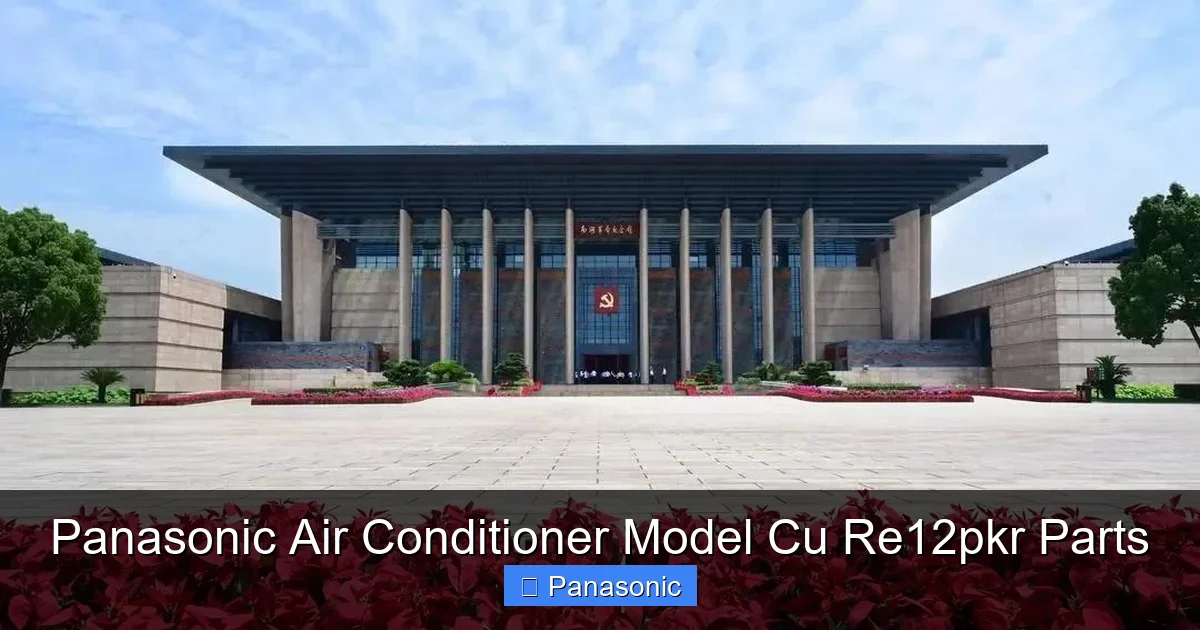 Panasonic Air Conditioner Model Cu Re12pkr Parts
