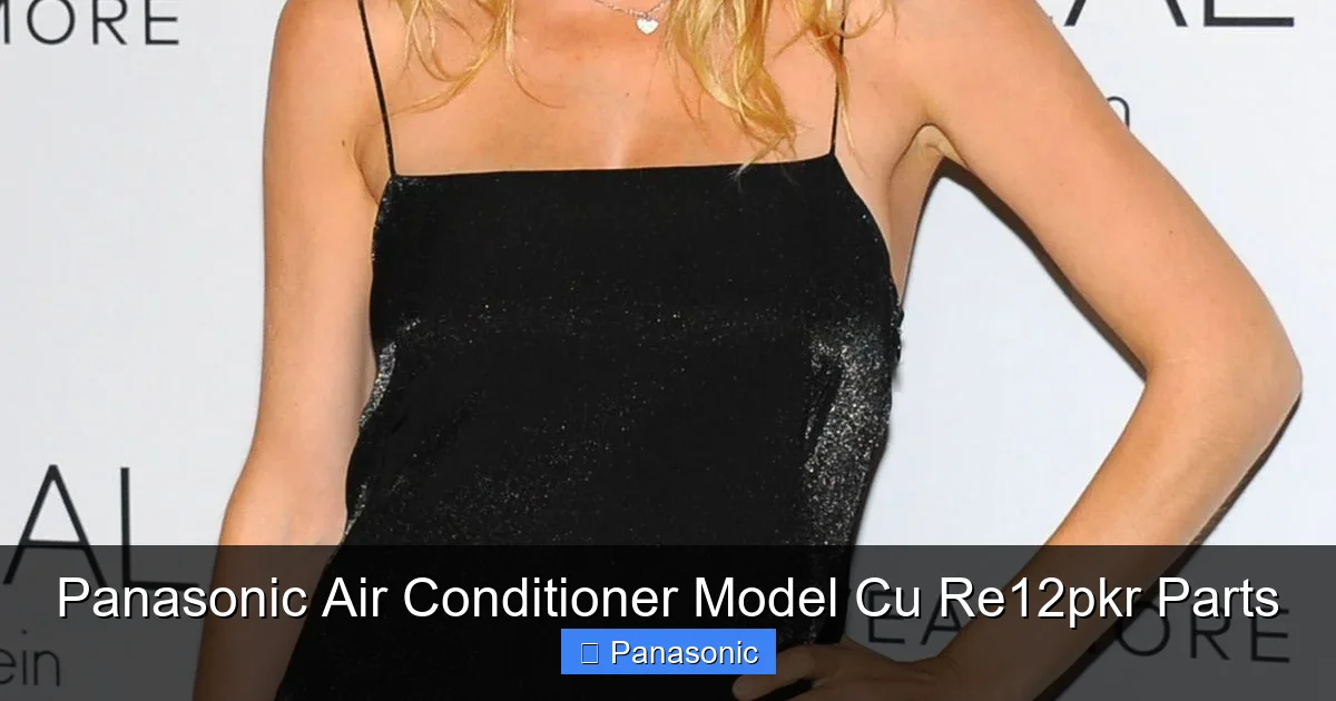 Panasonic Air Conditioner Model Cu Re12pkr Parts