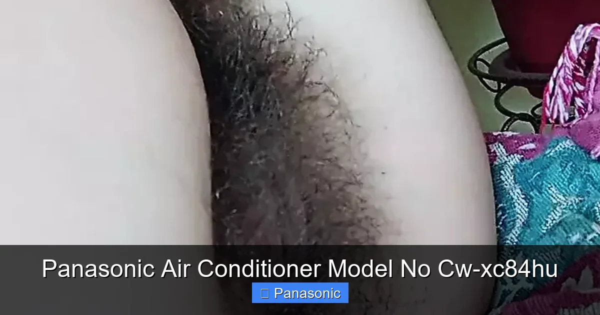Panasonic Air Conditioner Model No Cw-xc84hu