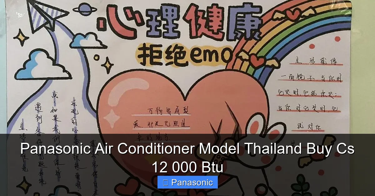 Panasonic Air Conditioner Model Thailand Buy Cs 12 000 Btu