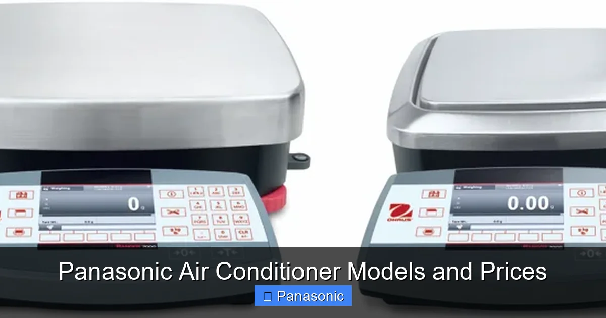 Panasonic Air Conditioner Models and Prices