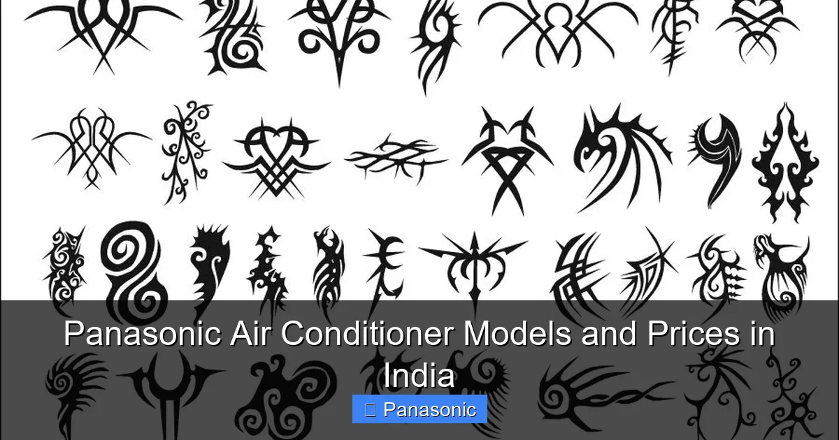 Panasonic Air Conditioner Models and Prices in India