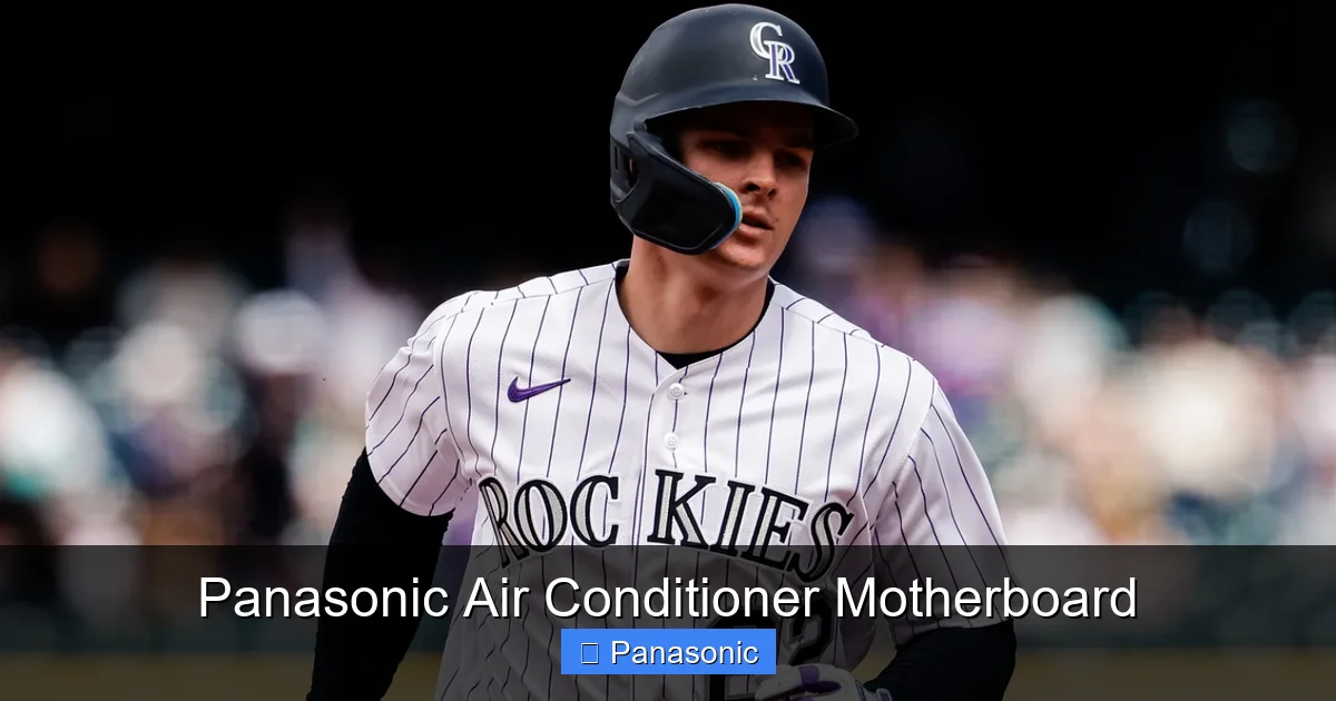 Panasonic Air Conditioner Motherboard