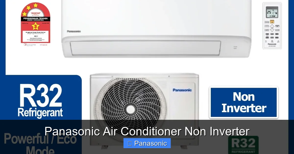 Panasonic Air Conditioner Non Inverter