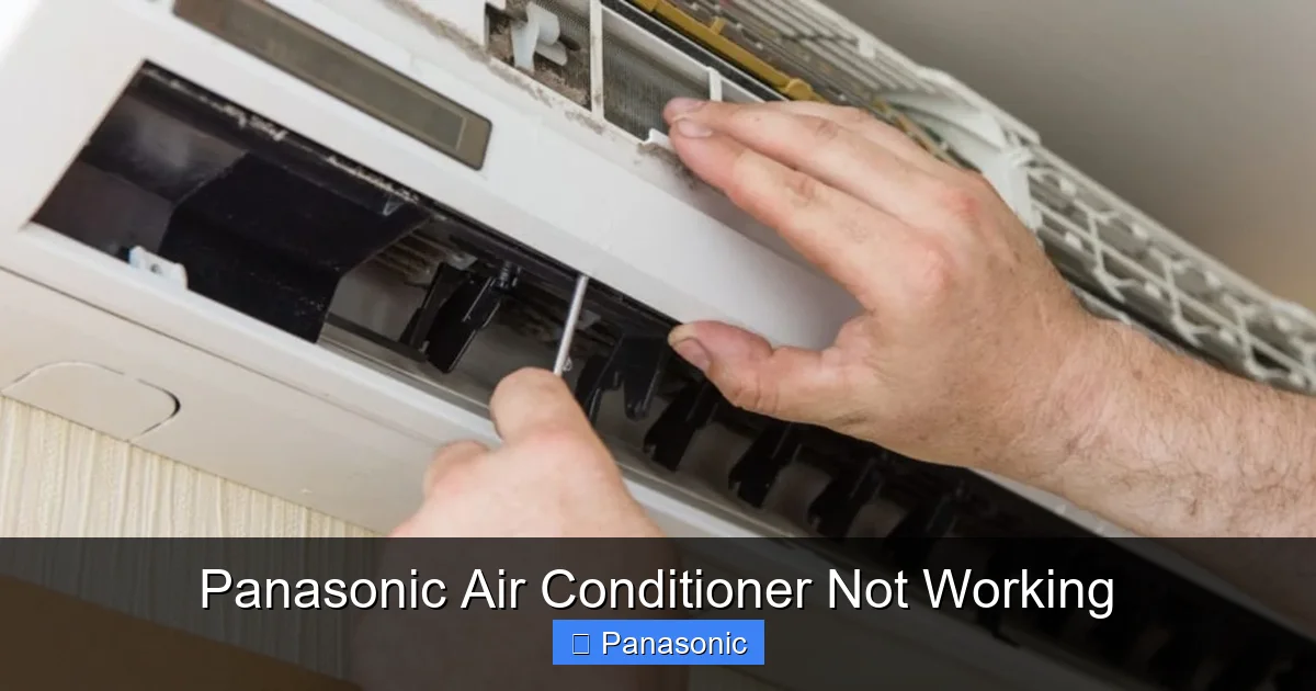Panasonic Air Conditioner Not Working