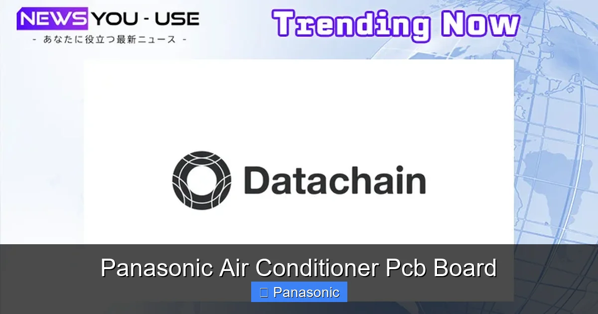 Panasonic Air Conditioner Pcb Board