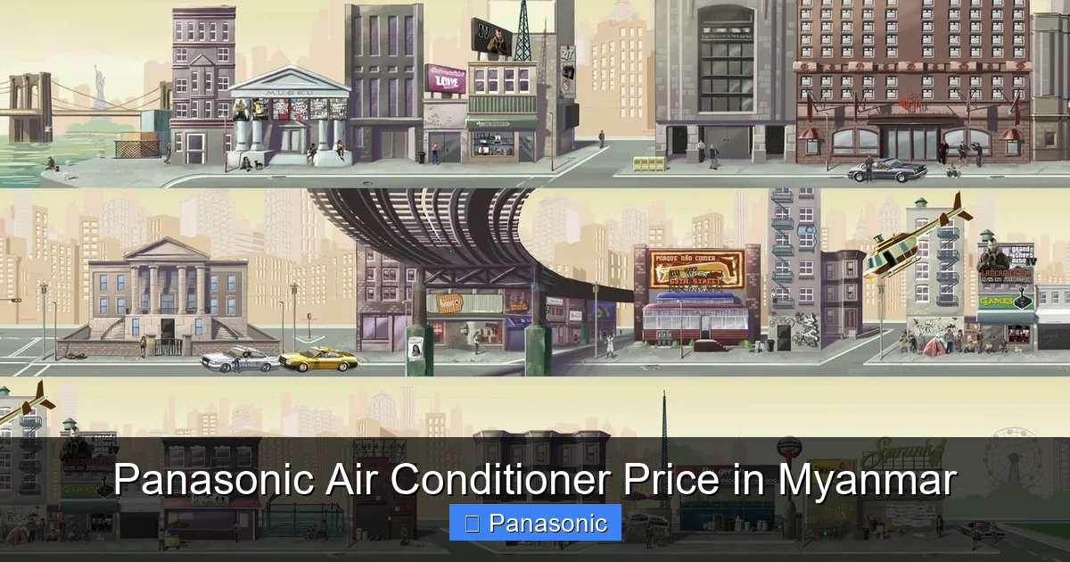 Panasonic Air Conditioner Price in Myanmar