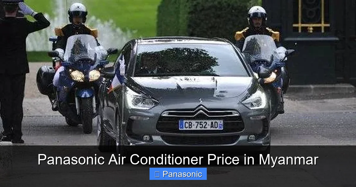Panasonic Air Conditioner Price in Myanmar