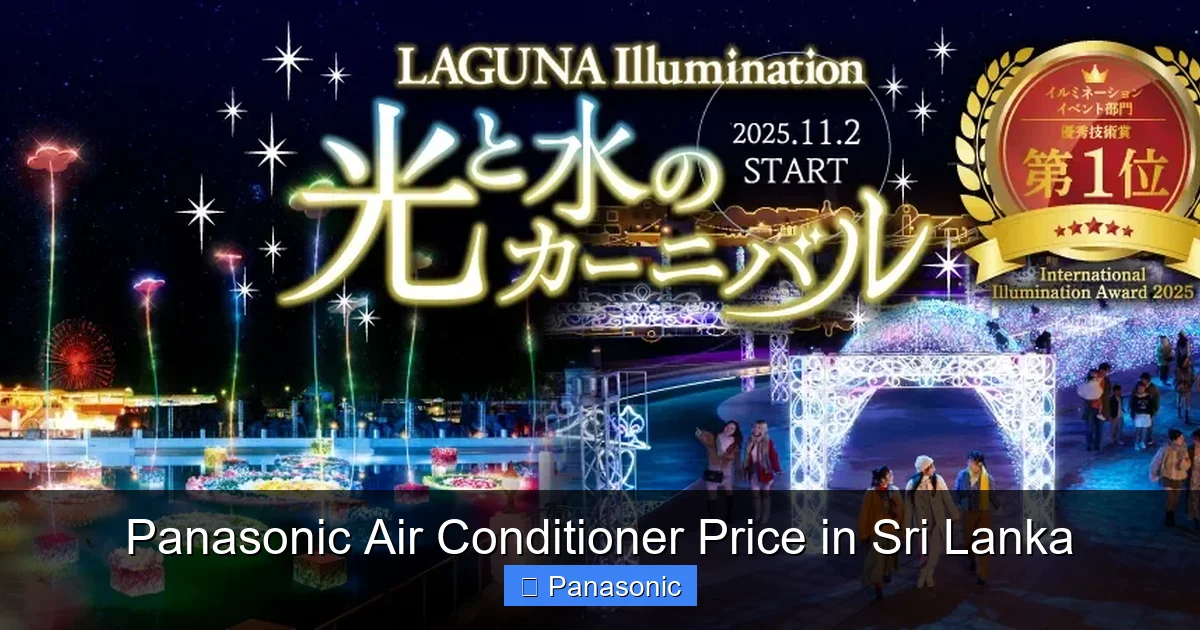 Panasonic Air Conditioner Price in Sri Lanka