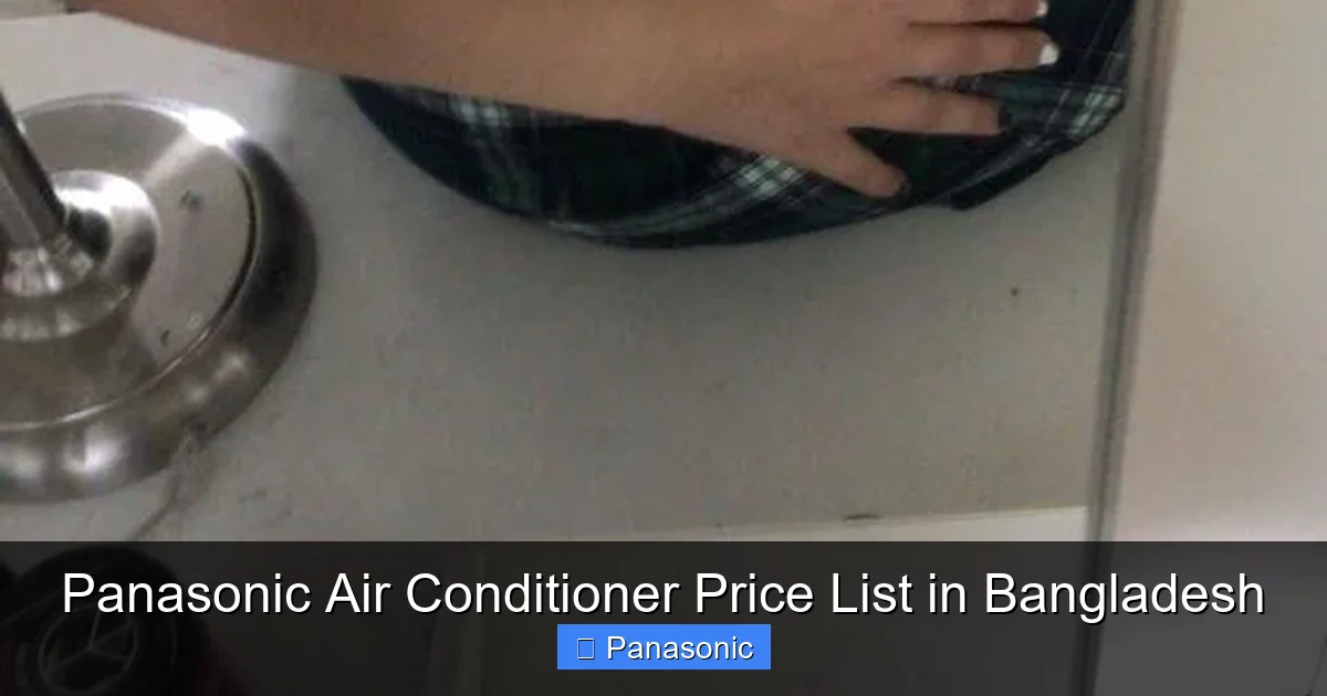 Panasonic Air Conditioner Price List in Bangladesh