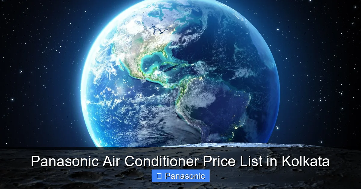 Panasonic Air Conditioner Price List in Kolkata