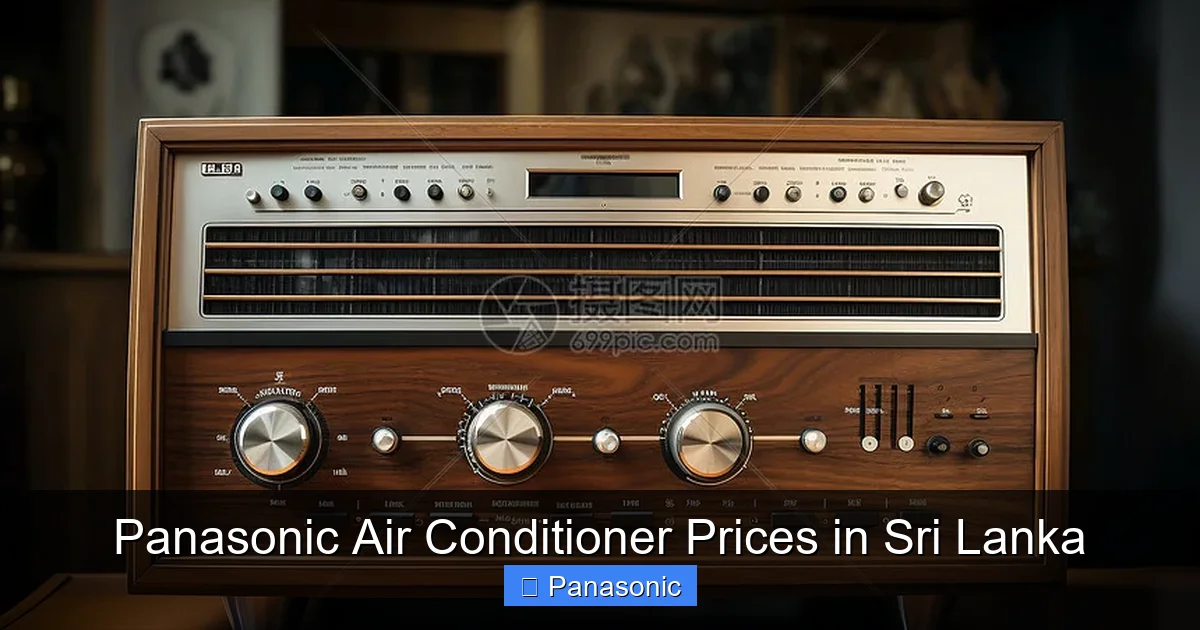 Panasonic Air Conditioner Prices in Sri Lanka