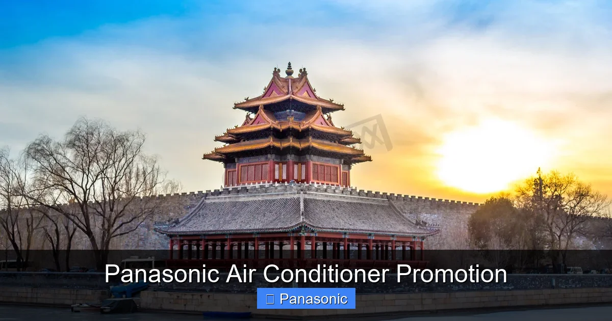 Panasonic Air Conditioner Promotion
