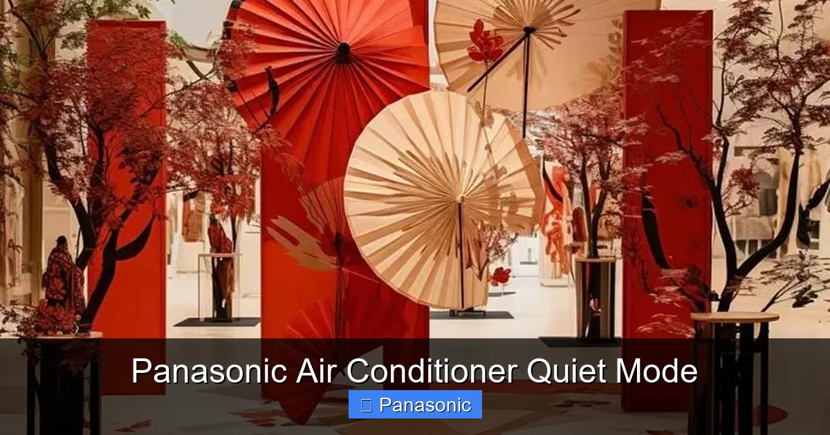 Panasonic Air Conditioner Quiet Mode