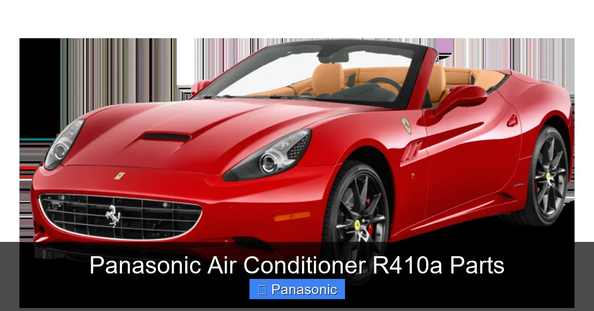 Panasonic Air Conditioner R410a Parts