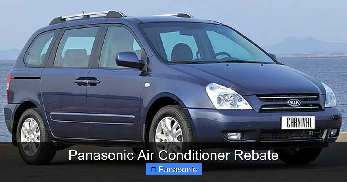 Panasonic Air Conditioner Rebate