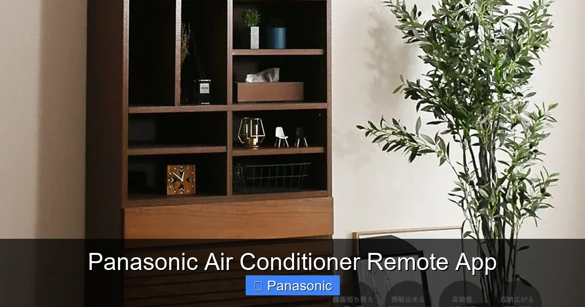 Panasonic Air Conditioner Remote App