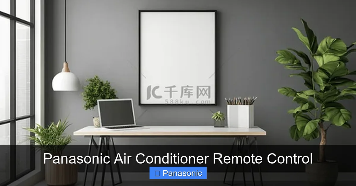 Panasonic Air Conditioner Remote Control