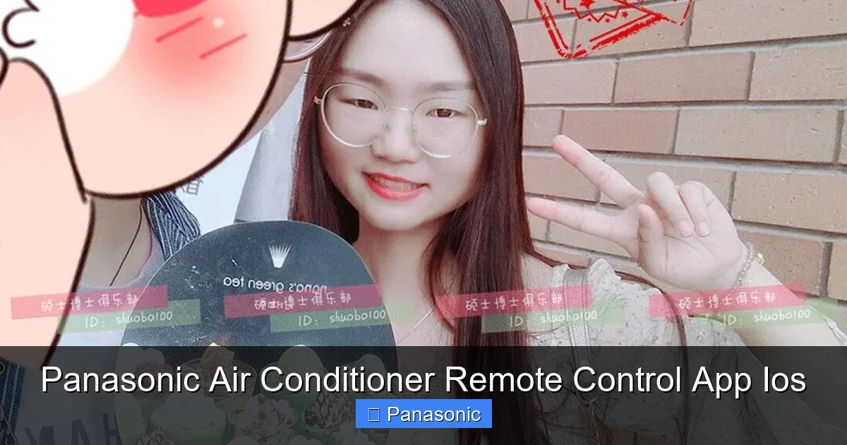 Panasonic Air Conditioner Remote Control App Ios