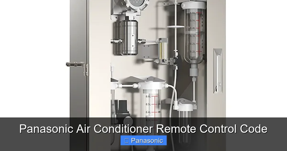 Panasonic Air Conditioner Remote Control Code