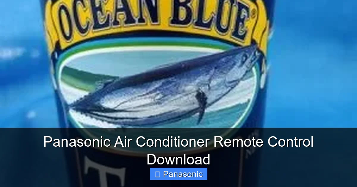 Panasonic Air Conditioner Remote Control Download