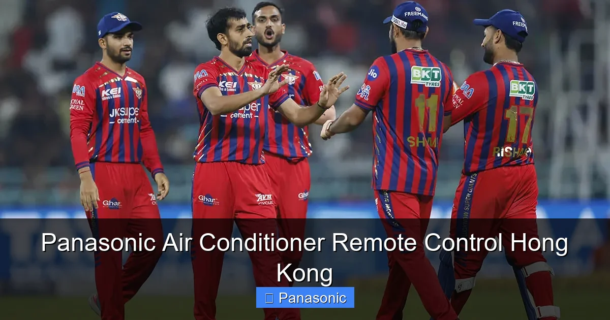 Panasonic Air Conditioner Remote Control Hong Kong