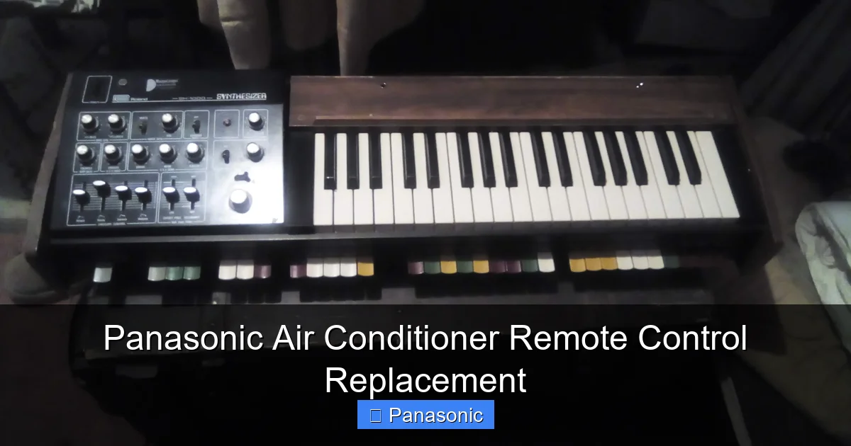 Panasonic Air Conditioner Remote Control Replacement