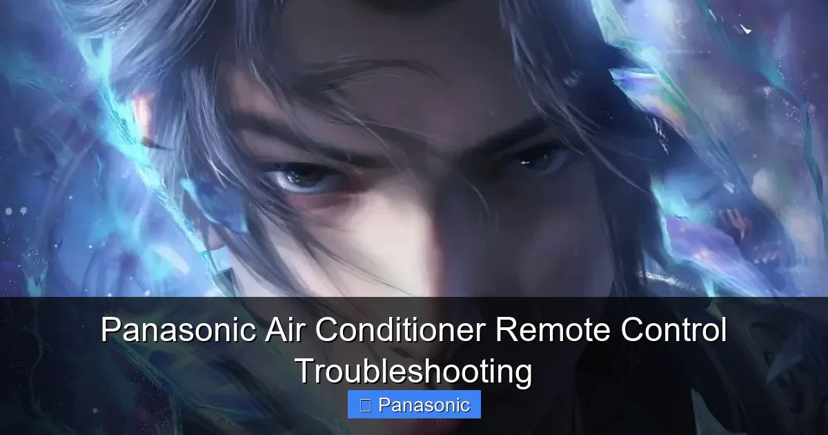 Panasonic Air Conditioner Remote Control Troubleshooting