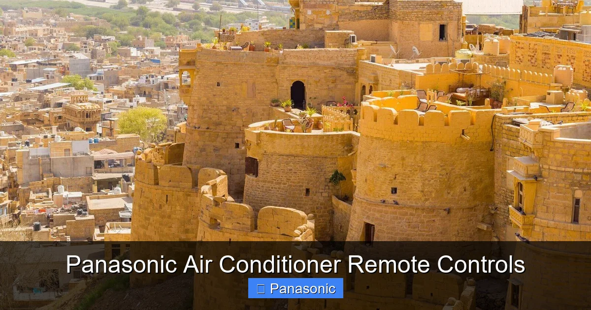 Panasonic Air Conditioner Remote Controls