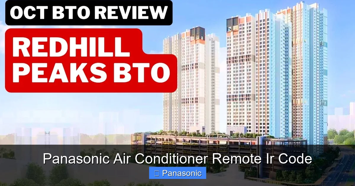 Panasonic Air Conditioner Remote Ir Code