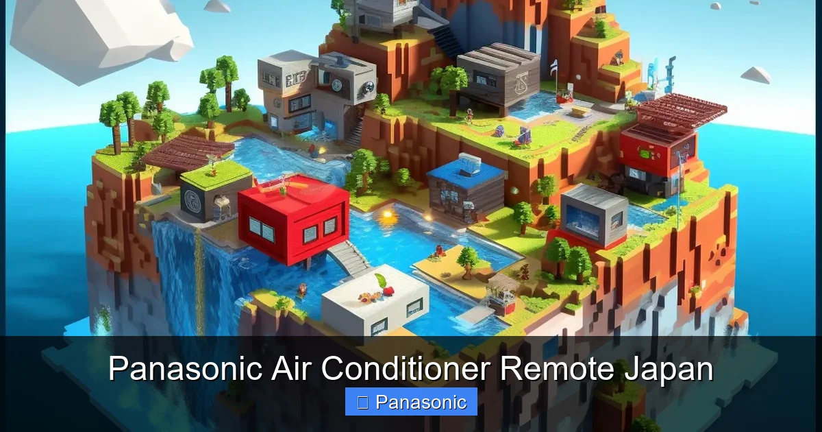 Panasonic Air Conditioner Remote Japan