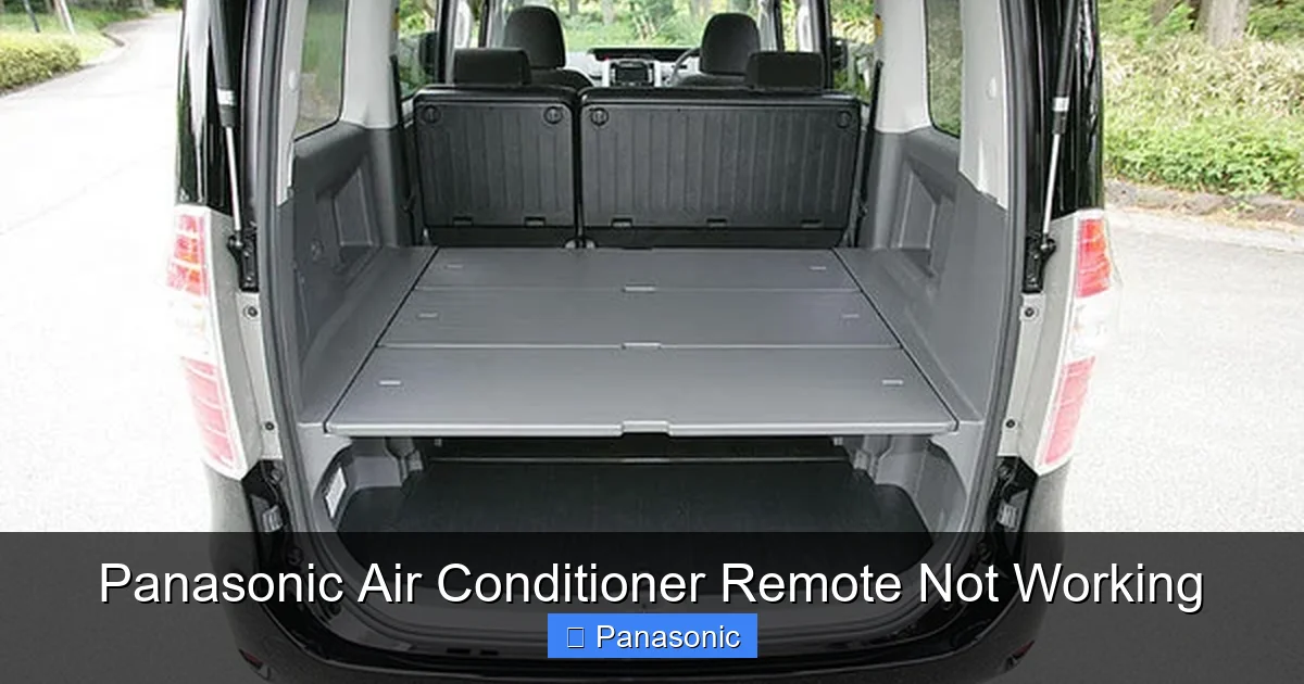 Panasonic Air Conditioner Remote Not Working