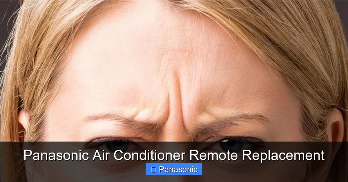 Panasonic Air Conditioner Remote Replacement