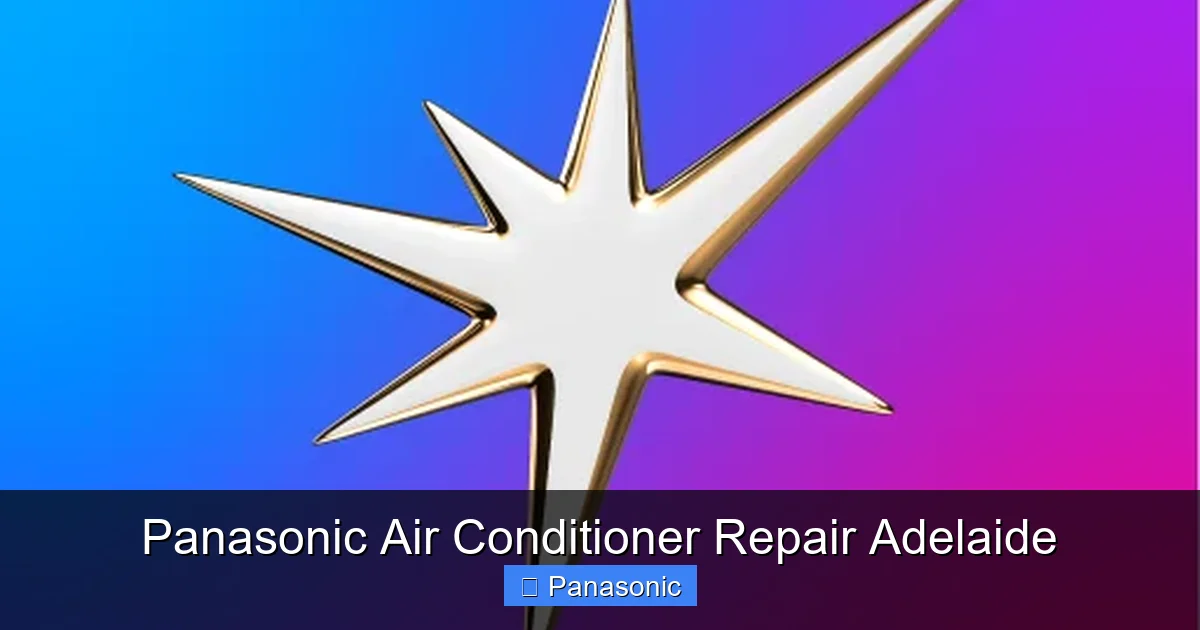 Panasonic Air Conditioner Repair Adelaide