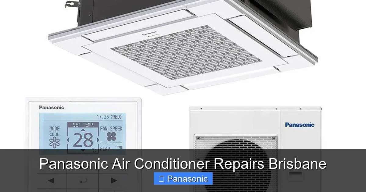 Panasonic Air Conditioner Repairs Brisbane