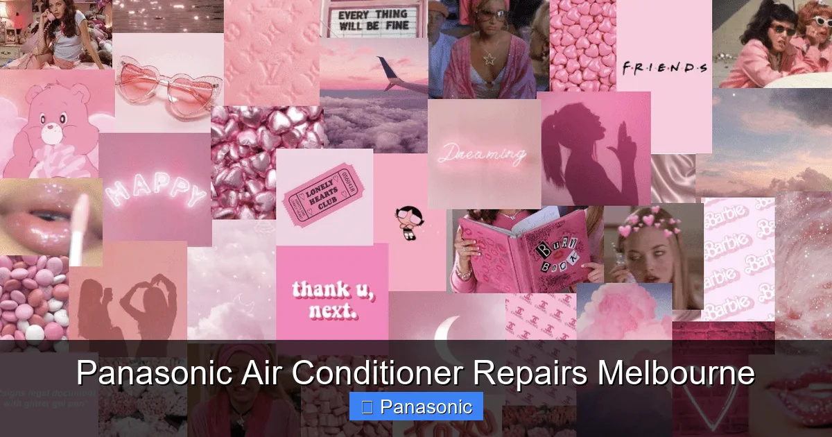 Panasonic Air Conditioner Repairs Melbourne