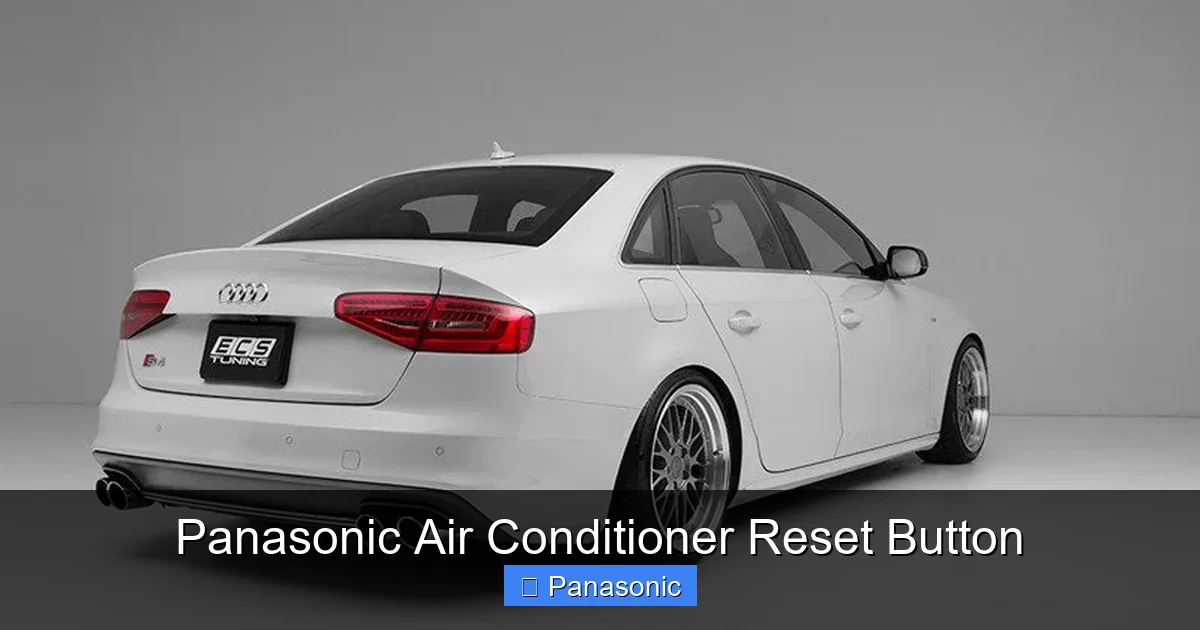 Panasonic Air Conditioner Reset Button
