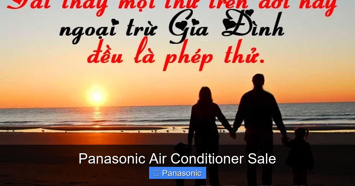 Panasonic Air Conditioner Sale