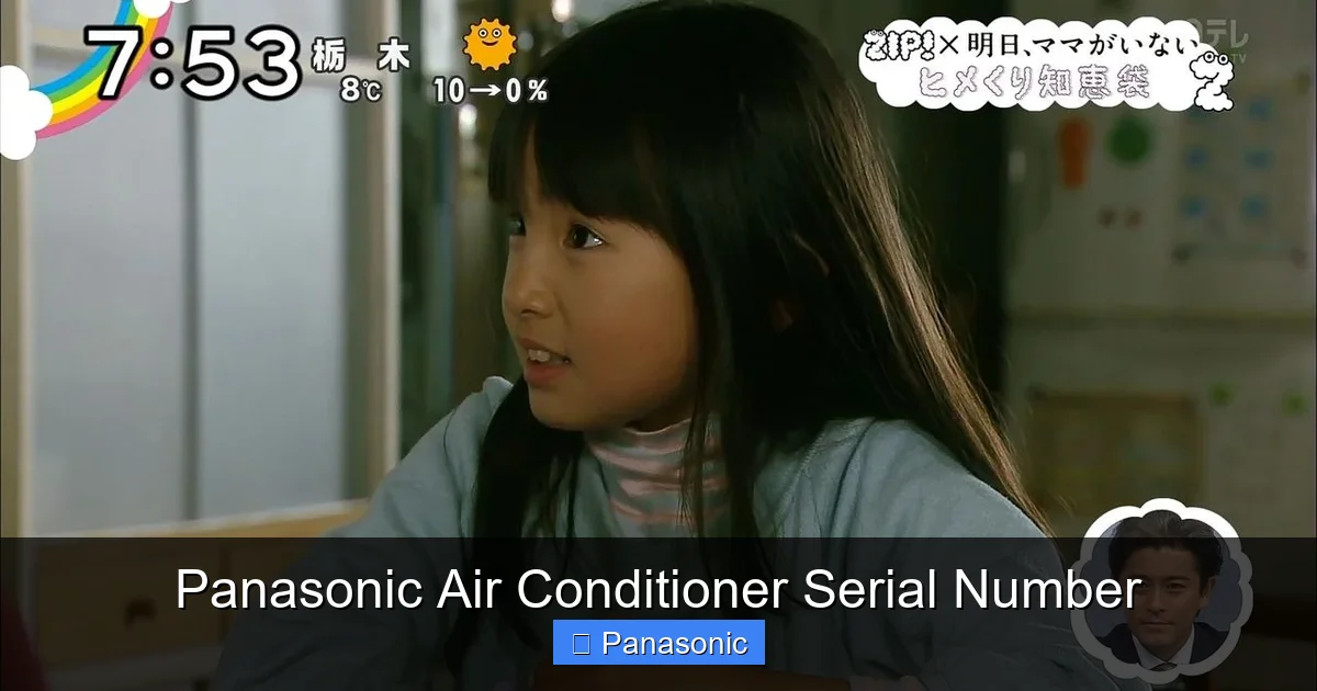 Panasonic Air Conditioner Serial Number
