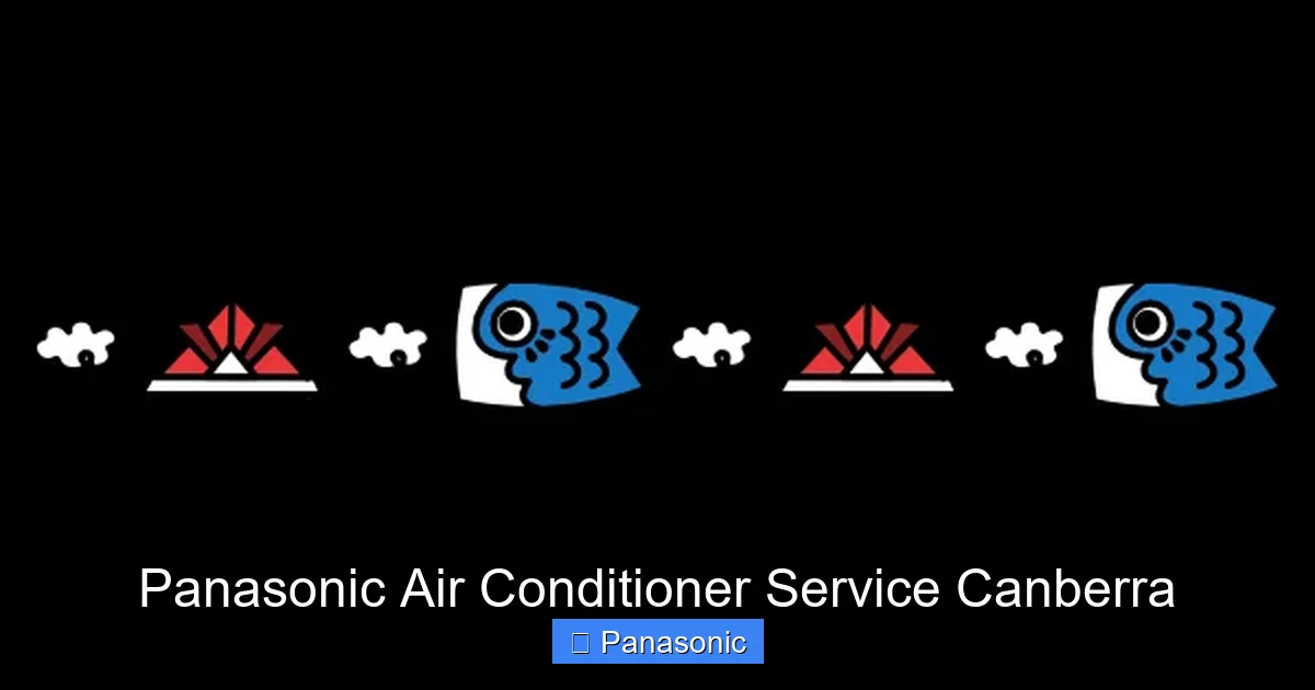 Panasonic Air Conditioner Service Canberra