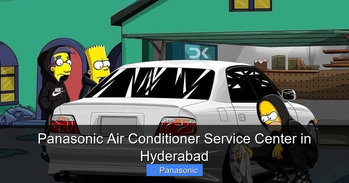 Panasonic Air Conditioner Service Center in Hyderabad