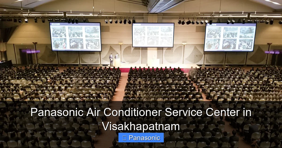 Panasonic Air Conditioner Service Center in Visakhapatnam